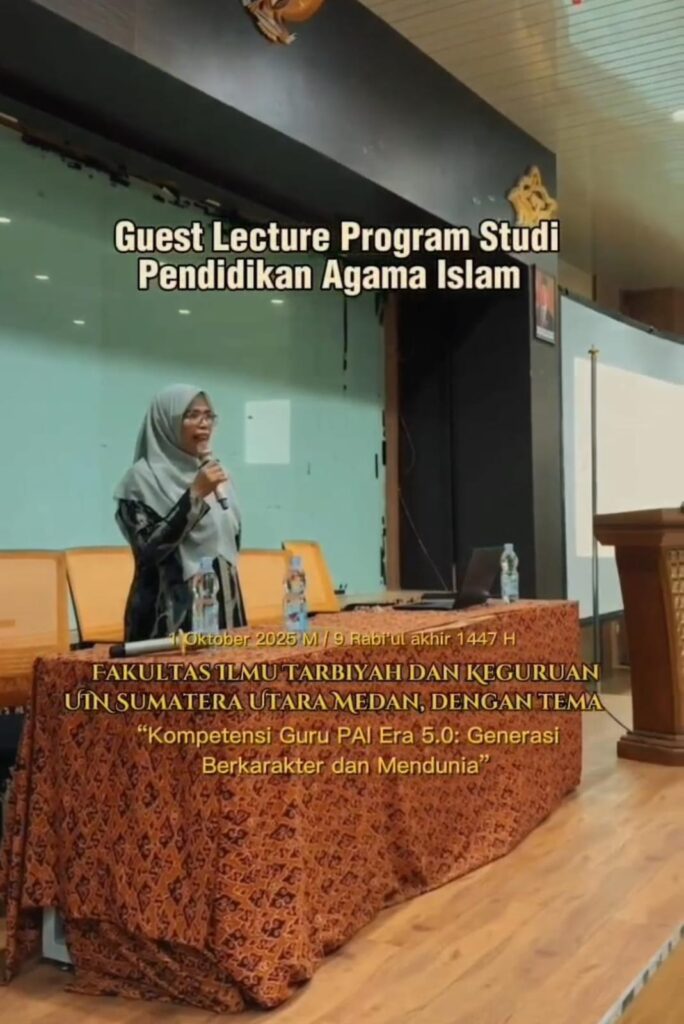 Perkuat Kompetensi Calon Guru PAI Era 5.0 Jurusan PAI UIN Siber Syekh Nurjati Cirebon Hadirkan Guest Lecturer Dari Prodi PAI UINSU Medan
