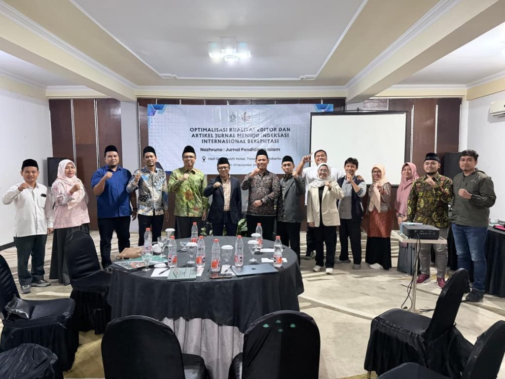 Bukan Lagi Mimpi Jurnal Sinta 2 Al-Tarbawi Al-Haditsah Jurnal Pendidikan Islam Diundang Jurnal Nazhruna Bereputasi Internasional Q1 Untuk Tembus Scopus