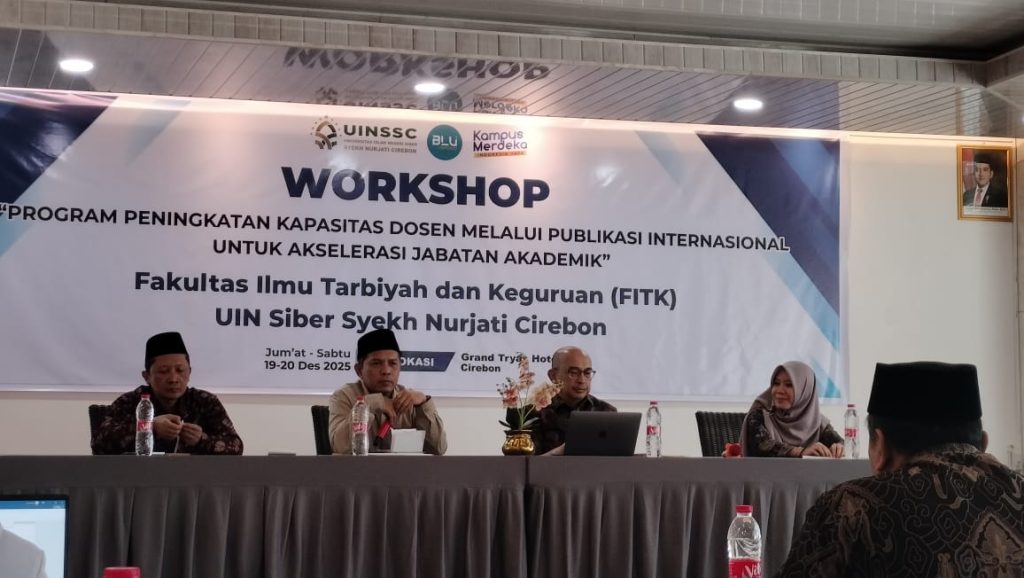 Workshop Akselerasi Jabatan Akademik Dosen FITK Melalui Publikasi Jurnal Internasional Bereputasi