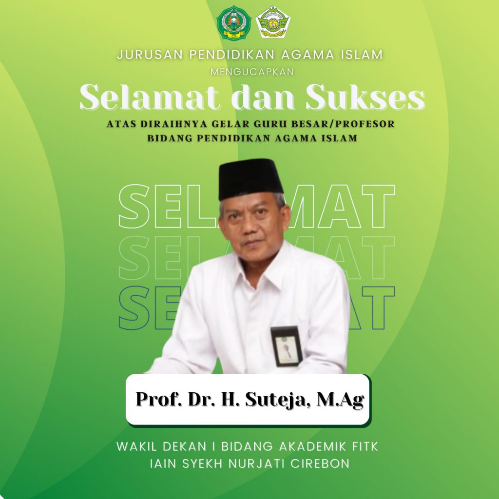 Selamat Atas Diraihnya Gelar Profesor/Guru Besar