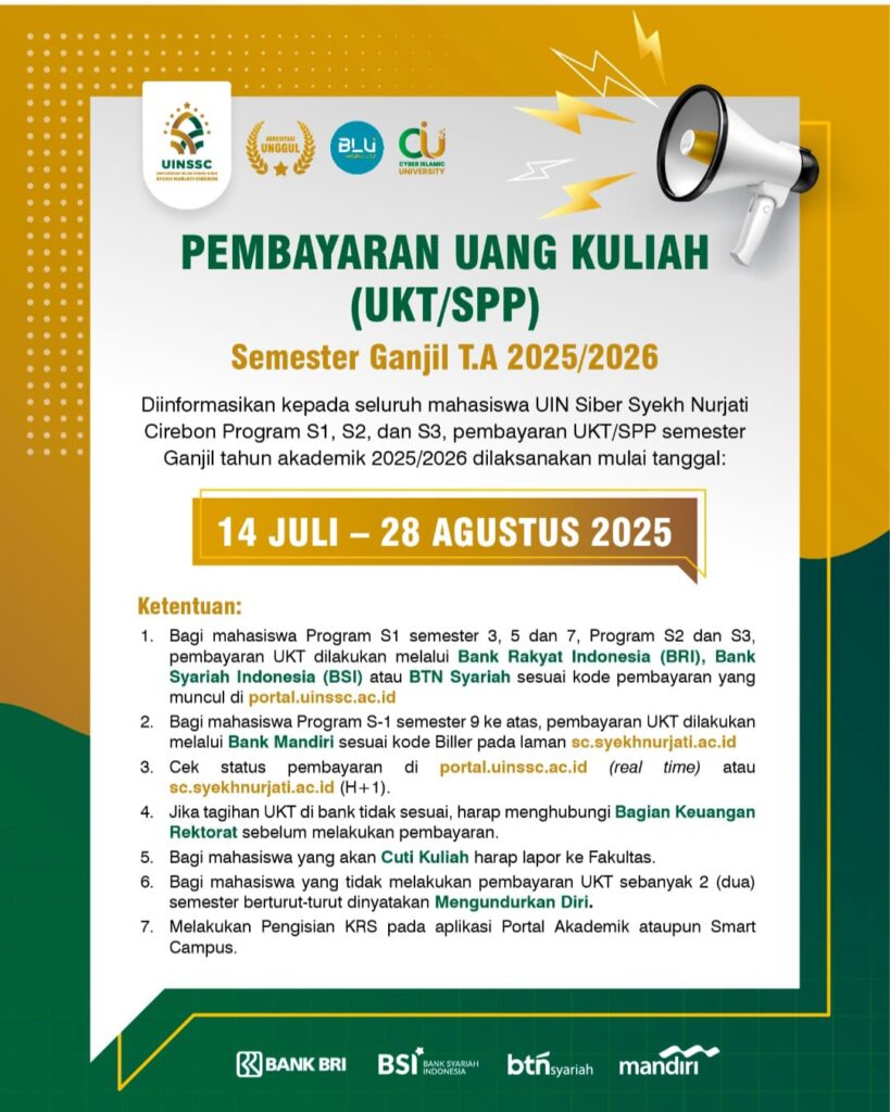 Pengumuman Pelaksanaan Herregistrasi Semester Ganjil Tahun Akademik 2025-2026