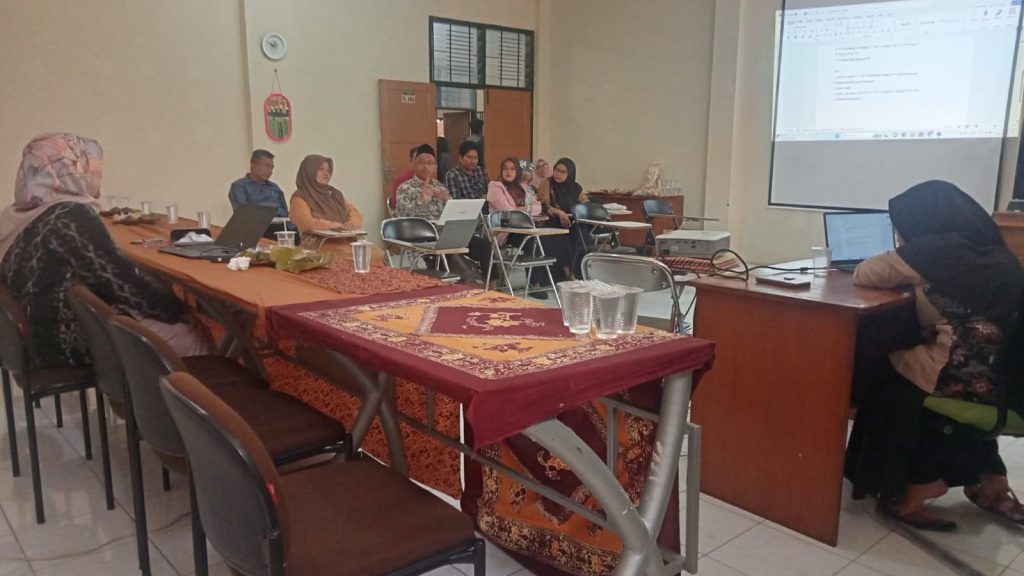 Rapat Jurusan Pendidikan Agama Islam Tentang Sosialisasi Sister