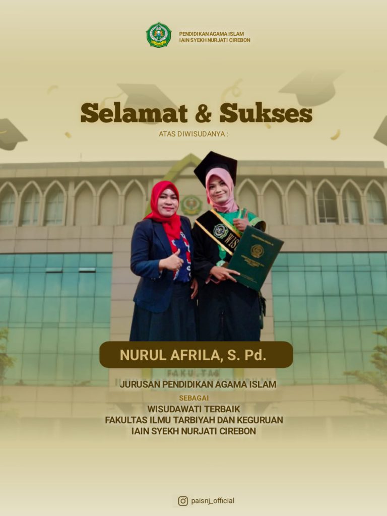 Selamat dan Sukses Untuk Para Wisuwan/i Jurusan PAI