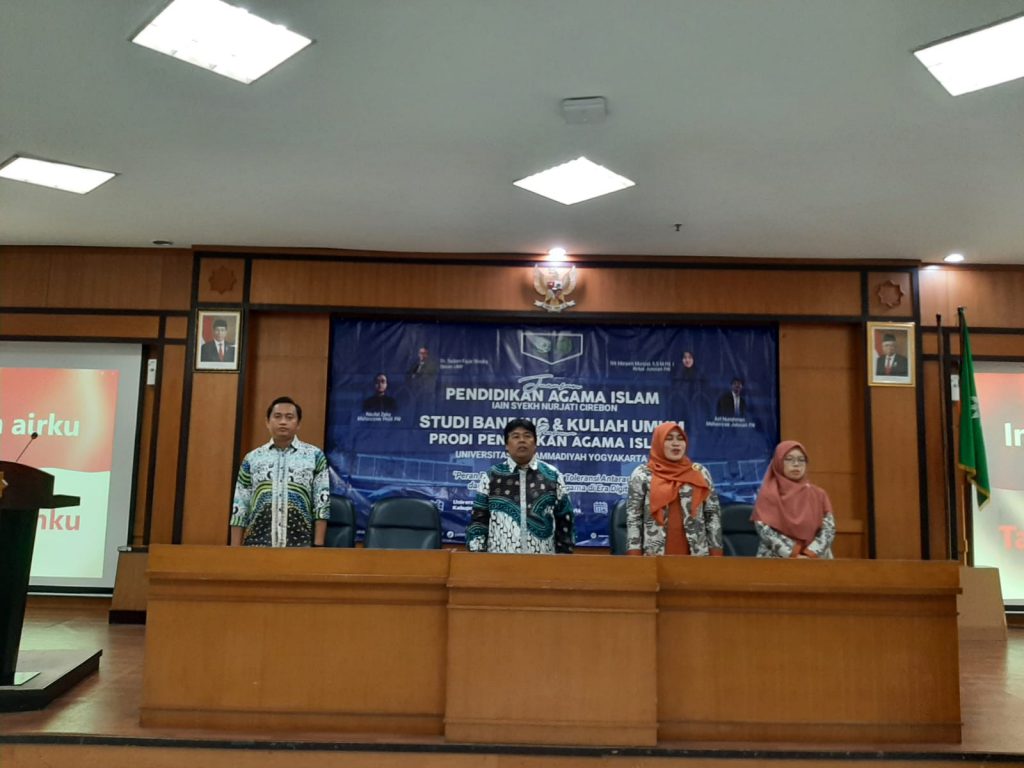 Mahasiswa Jurusan PAI Studi Banding Ke Universitas Muhammadiyah Yogyakarta