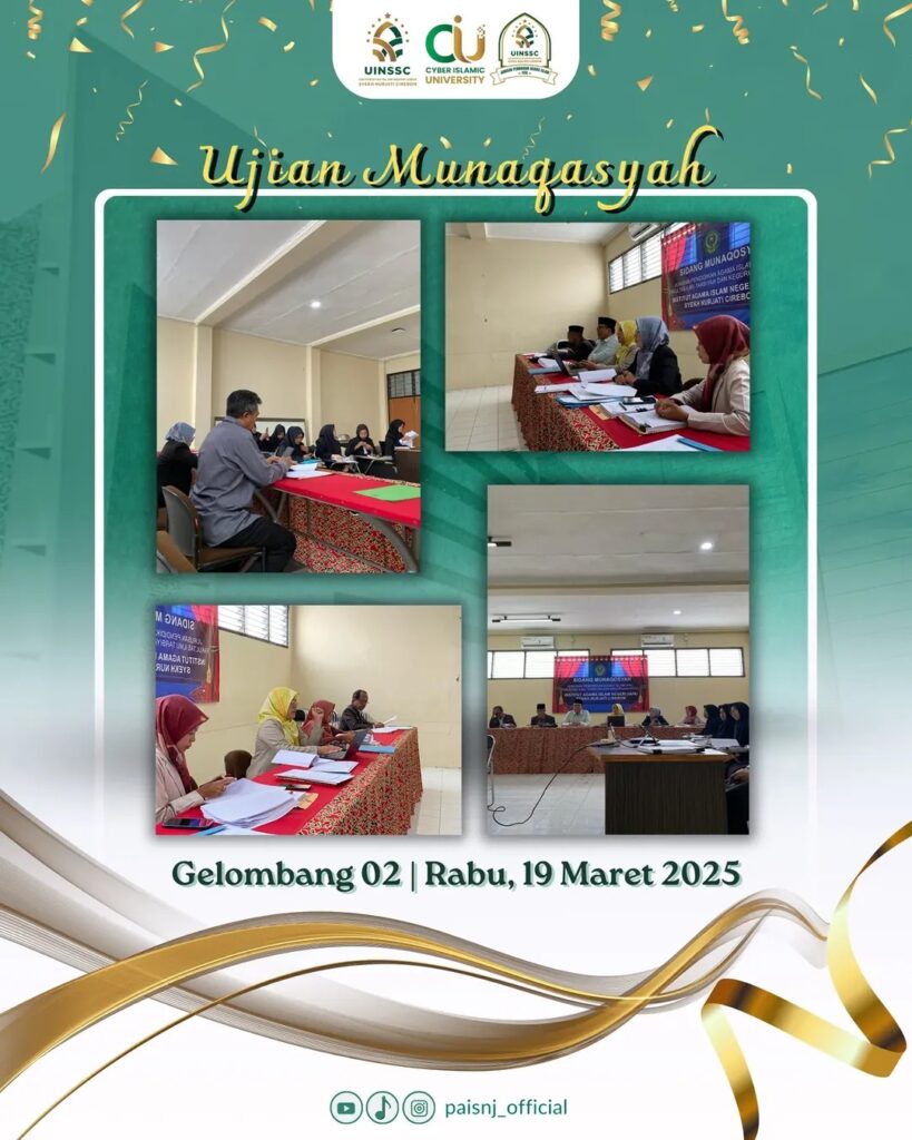 Sidang Munaqosyah Gelombang 2 Jurusan Pendidikan Agama Islam