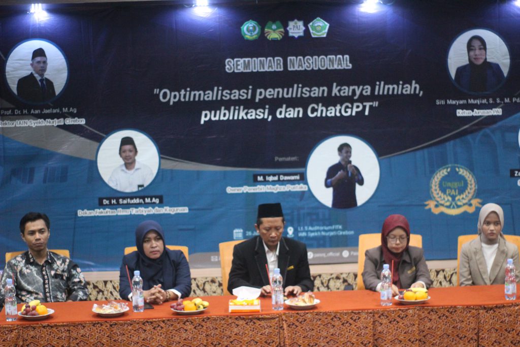 Seminar Nasional Optimalisasi Penulisan Karya Ilmiah, Publikasi dan Chat GPT 2023