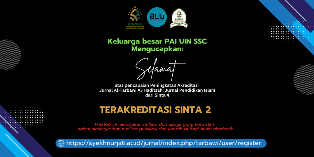 Akreditasi Jurnal Ilmiah Jurusan Pendidikan Agama Islam