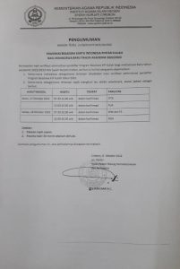 Pengumuman Hasil Seleksi Administrasi Beasiswa KIP Kuliah