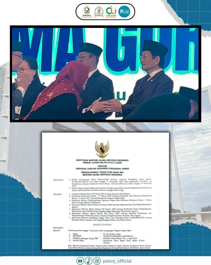 Raih Gelar Guru Besar Strategi Pembelajaran PAI Prof. DR. Hj. Nurlela, M.Ag Resmi Terima SK Dari Menteri Agama