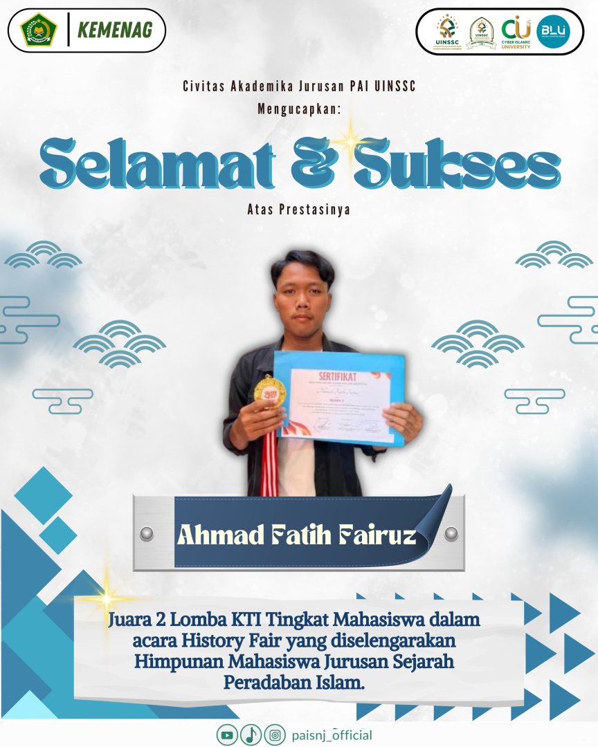 Mahasiswa PAI UIN Siber Syekh Nurjati Cirebon Torehkan Prestasi Gemilang dalam Lomba KTI Tingkat Mahasiswa