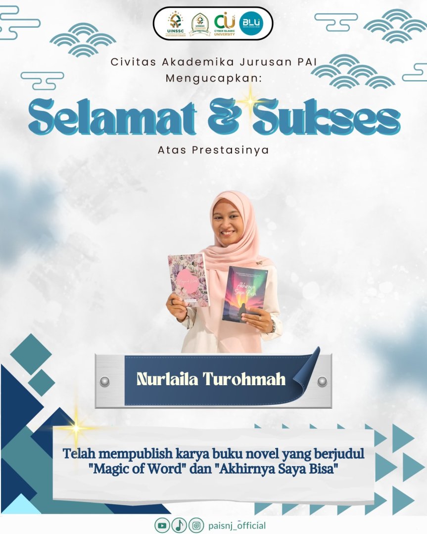 Menginspirasi Civitas Akademika Mahasiswa PAI UIN Siber Syekh Nurjati Cirebon Berhasil Terbitkan Dua Karya Self Improvement