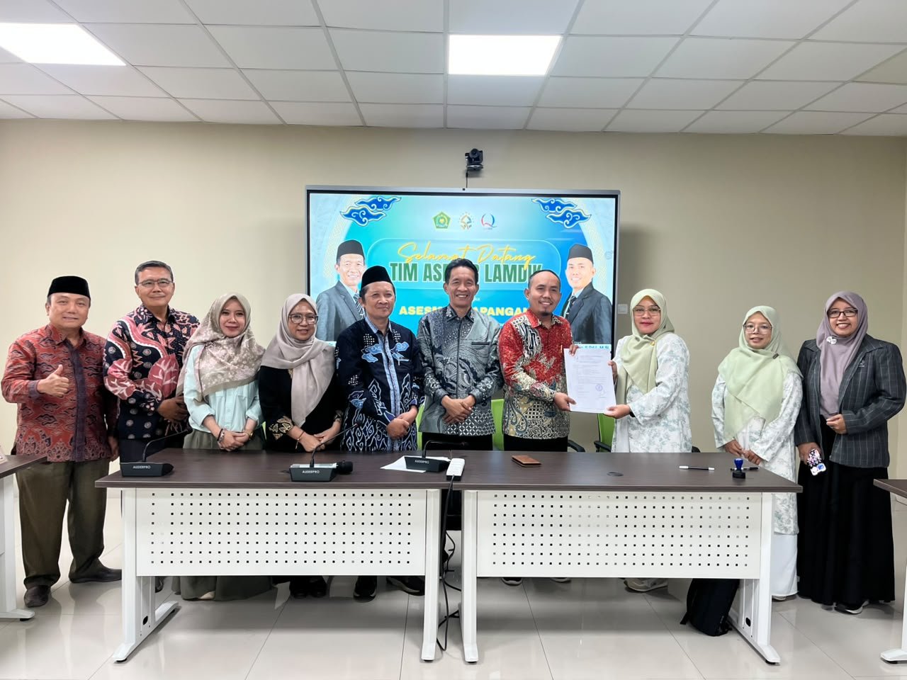 Puncak Asesmen Lapangan Prodi PAI UIN Siber Syekh Nurjati Cirebon Tampilkan Studio Siber Canggih Praktik Microteaching Hingga Ditutup Penandatanganan Berita Acara