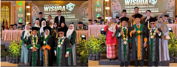 Tonggak Baru Keilmuan Islam UIN Siber Syekh Nurjati Cirebon Kukuhkan Dua Guru Besar Prodi PAI
