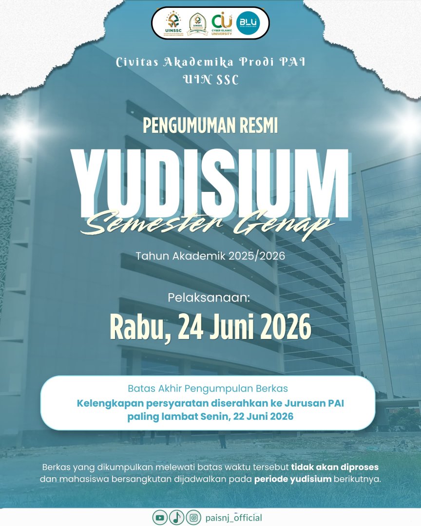 Yudisium Semester Genap 2025-2026