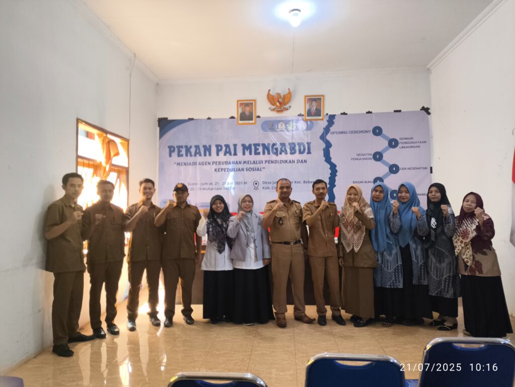Dokumentasi Kegiatan Pekan PAI Mengabdi (P2M) 2025: Mencetak Agen Perubahan Melalui Pendidikan dan Kepedulian Sosial